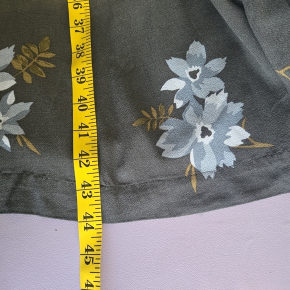 𝅺Mimi Maternity Floral Midi Dress Women's L Pregnancy Boho Chic Cottage Easter - Picture 12 of 12